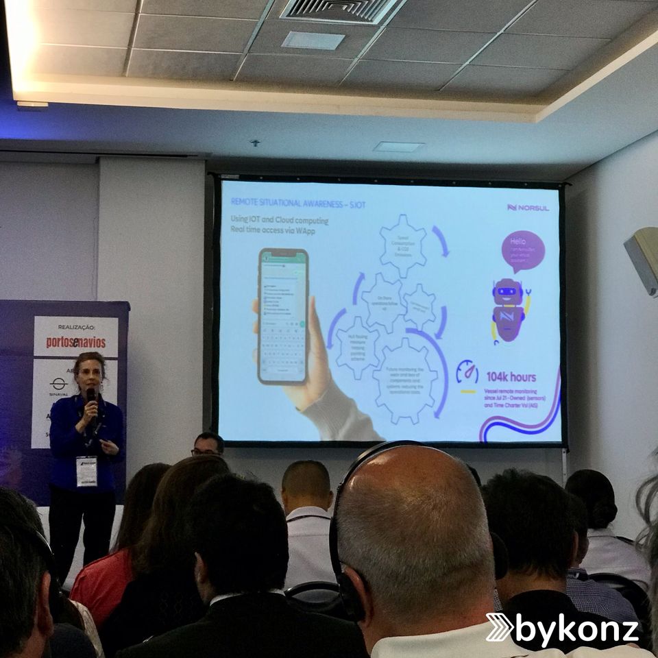 Norsul apresenta resultados positivos com tecnologia Bykonz na Navalshore